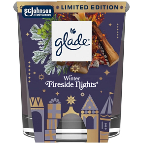 Glade vonná svíčka Winter Fireside Nights 112g Glade vonná svíčka Winter Fireside Nights 112g