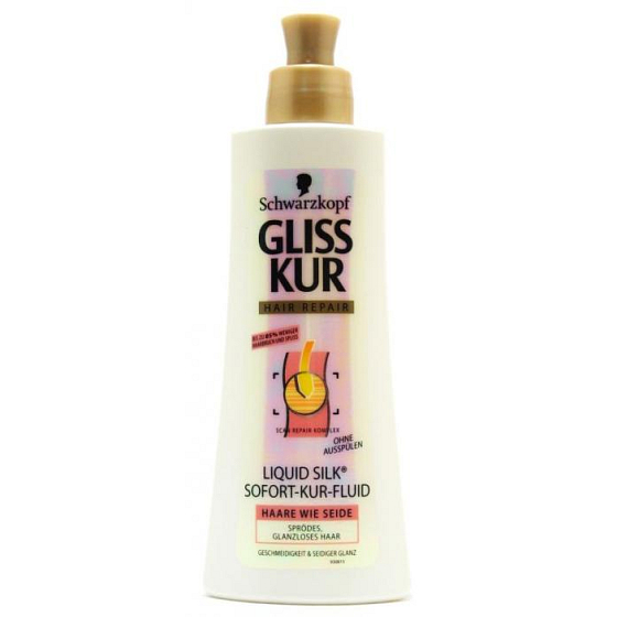 Gliss Kur Liquid Silk Gloss regenerační fluid 200 ml
