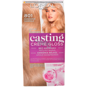 Loreal Paris Casting Creme Gloss barva na vlasy 801 mandlová