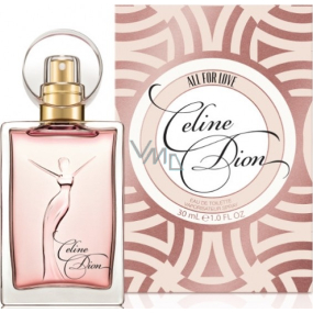 Celine Dion Signature All For Love toaletní voda pro ženy 30 ml