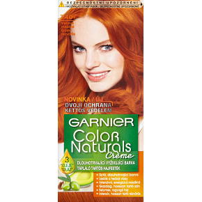 Garnier Color Naturals Creme barva na vlasy, odstín inenzivní měděná 7,40 Garnier Color Naturals Creme barva na vlasy, odstín inenzivní měděná 7,40