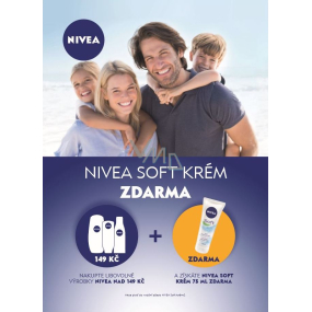 Nivea Soft svěží hydratační krém 75 ml