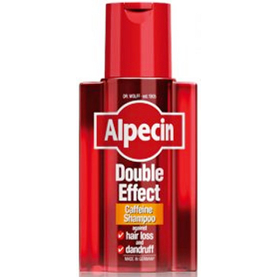 Alpecin Energizer Caffeine Double-Effect Kofeinový šampon proti lupům a vypadávání vlasů 200 ml