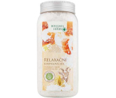 Bohemia Gifts Med a Kozí mléko relaxační sůl do koupele 900 g