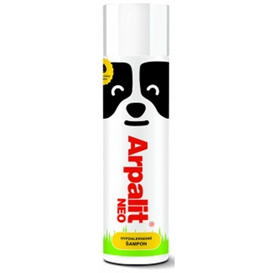 Arpalit NEO Hypoalergenní šampon pro suchou, citlivou, alergickou pokožku srsti kožešinových zvířat 250 ml