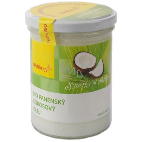 Wolfberry Bio Panenský kokosový olej na tělo i pleť pro suchou až atopickou pokožku 400 ml