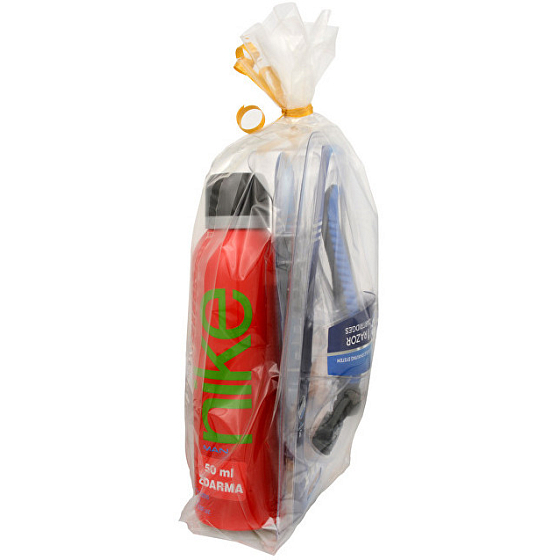 Nike Red Man deodorant sprej pro muže 200 ml + pánský holicí strojek