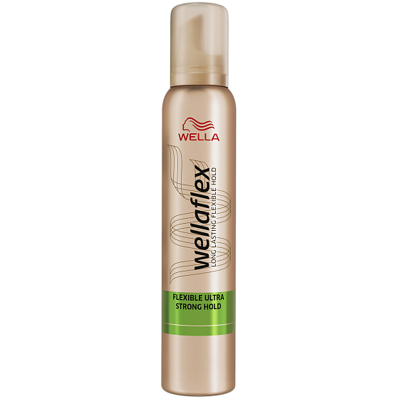 Wella Wellaflex Flexible Ultra Strong Hold ultra silné zpevnění pěnové tužidlo 200 ml