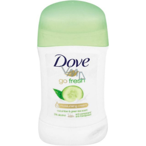 Dove Go Fresh Touch Okurka & Zelený čaj antiperspirant deodorant stick pro ženy 40 ml