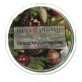 Heart & Home Vůně vánočního stromečku Sojový přírodní vonný vosk 27 g
