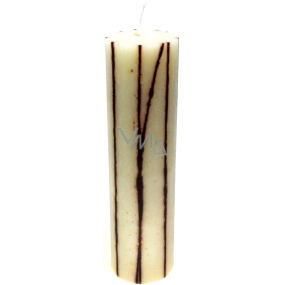 Lima Rustik aromatický vonná svíčka hnědá válec 70 x 300 mm 1 kus