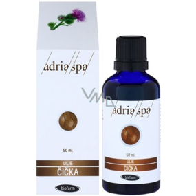 Adria Spa Natural Oil Lopuchový olej Revitalizuje pokožku hlavy pro poškozené vlasy 50 ml
