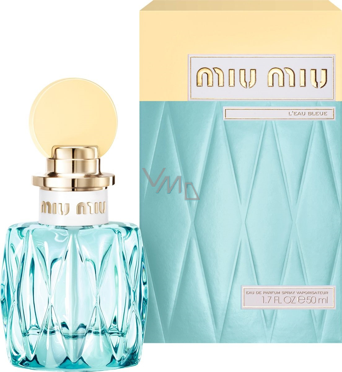 Miu Miu L Eau Bleue perfumed water for women 50 ml - VMD parfumerie -  drogerie