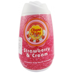 Chupa Chups Strawberry&Cream vonný bytový gel 227 g