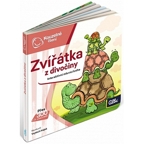 Albi Kouzelné čtení interaktivní minikniha Zvěř z divočiny, věk 2+