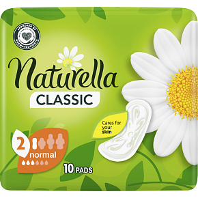 Naturella dámské vložky Classic Standard, 10 ks