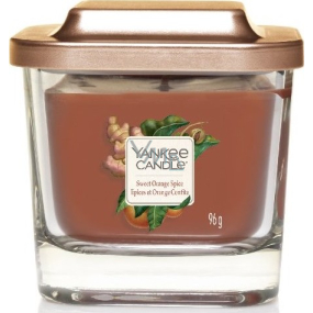Yankee Candle Sweet Orange Spice - Sladký pomeranč a koření sojová vonná svíčka Elevation malá sklo 1 knot 96 g