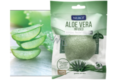 Nuage Konjac s aktivním Aloe Vera odličovací houbička 1 kus