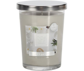 Bispol Spa Collection Zen Garden - Zenová zahrada vonná svíčka sklo, doba hoření až 68 hodin 340 g