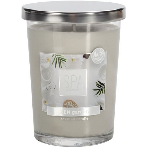 Bispol Spa Collection Zen Garden - Zenová zahrada vonná svíčka sklo, doba hoření až 68 hodin 340 g