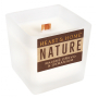 Heart & Home Nature Rajské dřevo a geránium vonná svíčka malá sklo, doba hoření až 20 hodin 90 g