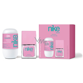 Nike Sweet Blossom toaletní voda 30 ml + deodorant roll-on 50 ml, dárková sada pro ženy