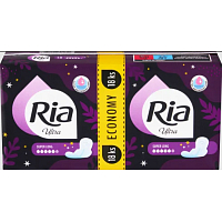 Ria dámské vložky Ultra Super Long Duopack, 18 ks