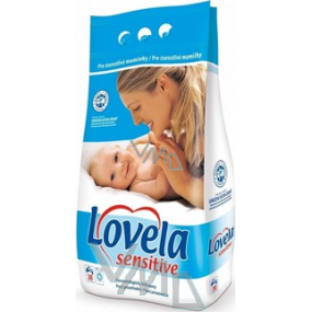 Lovela Sensitive prací prášek pro děti 5,4 kg + 50 % navíc = 8,1 kg