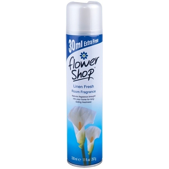 FlowerShop Linen Fresh osvěžovač vzduchu 300 ml