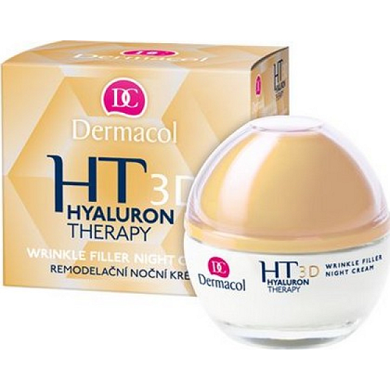 Dermacol Hyaluron Therapy 3D Remodelační noční krém 50 ml