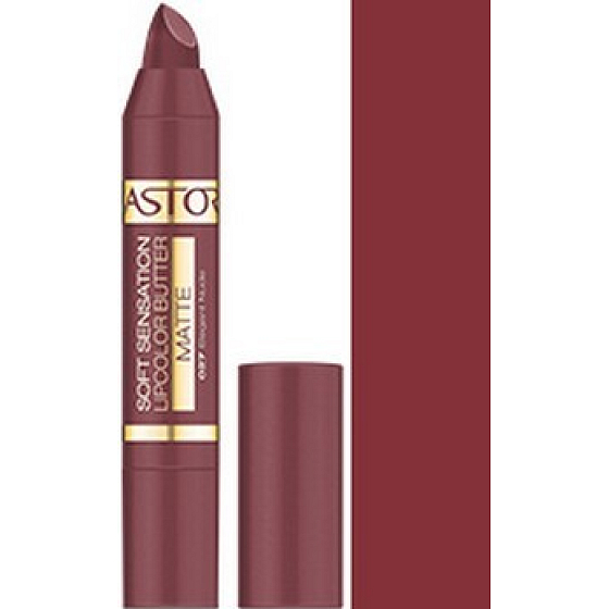 Astor Soft Sensation Lipcolor Butter Matte matné máslíčko na rty 027 Elegant Nude 4,8 g