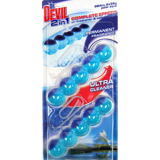 Dr. Devil Polar Aqua 2v1 5Ball Complete Effect Wc závěs 2 x 35 g