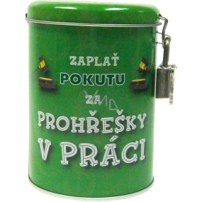 Nekupto Pokladnička na pokuty Zaplať pokutu za prohřešky v práci 10,5 x 7,5 cm 1 kus