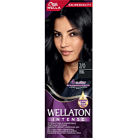 Wella barva na vlasy Wellaton Intense 2/0 černá, 110 ml