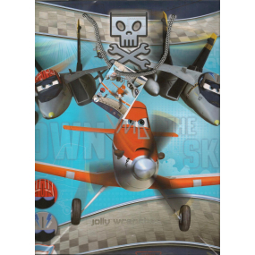 Ditipo Dárková papírová taška 32,4 x 12 x 26,4 cm Disney Planes