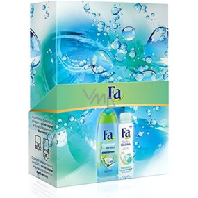 Fa Coconut Water sprchový gel 250 ml + Fresh Jasmine antiperspirant deodorant sprej 150 ml, kosmetická sada