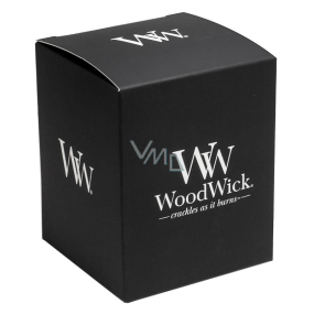WoodWick Dárková krabička na střední svíčku sklo 9,9 x 9,9 x 12,2 cm