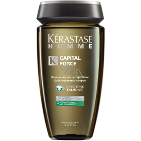 Kérastase Homme Capital Force Anti-Oiliness šampon na mastné vlasy s posilujícím účinkem pro zachování hustoty vlasů pro muže 250 ml