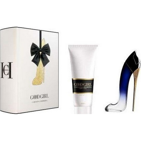 Carolina Herrera Good Girl Légére parfémovaná voda pro ženy 80 ml + tělové mléko 100 ml, dárková sada