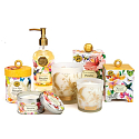 Michel Design Works Paradise pěnící tekuté mýdlo na ruce 530 ml + mléko na ruce a tělo, 236 ml kosmetická sada péče o ruce