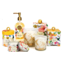 Michel Design Works Paradise pěnící tekuté mýdlo na ruce 530 ml + mléko na ruce a tělo, 236 ml kosmetická sada péče o ruce