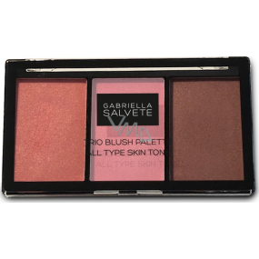 Gabriella Salvete Trio Blush Palette tvářenka 15 g