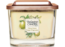 Yankee Candle Citrus Grove - Citrusový háj sojová vonná svíčka Elevation střední sklo 3 knoty 347 g
