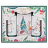 Bohemia Gifts Vánoce Šťastné a Veselé sprchový gel 100 ml + šampon 100 ml + mýdlo 110 g, kosmetická sada