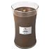 WoodWick Humidor - Pouzdro na doutníky vonná svíčka s dřevěným knotem a víčkem sklo velká 609,5 g