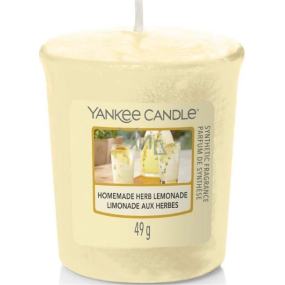 Yankee Candle Homemade Herb Lemonade - Domácí bylinková limonáda vonná svíčka votivní 49 g