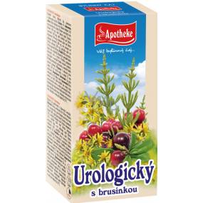 Apotheke Urologický s brusinkou bylinkový čaj přispívá k normální funkci močových cest 20 x 1,5 g