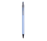 Spoko Stripes kuličkové pero Needle Tip modré, modrá náplň 0,3 mm