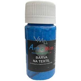 Art e Miss Barva na tmavý textil 44 Modrá 40 g