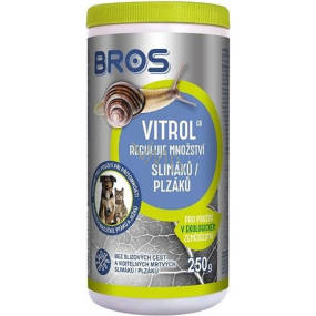 Bros Vitrol granulátová nástraha na slimáky 250 g